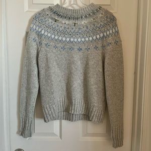 J Crew Grey Sweater